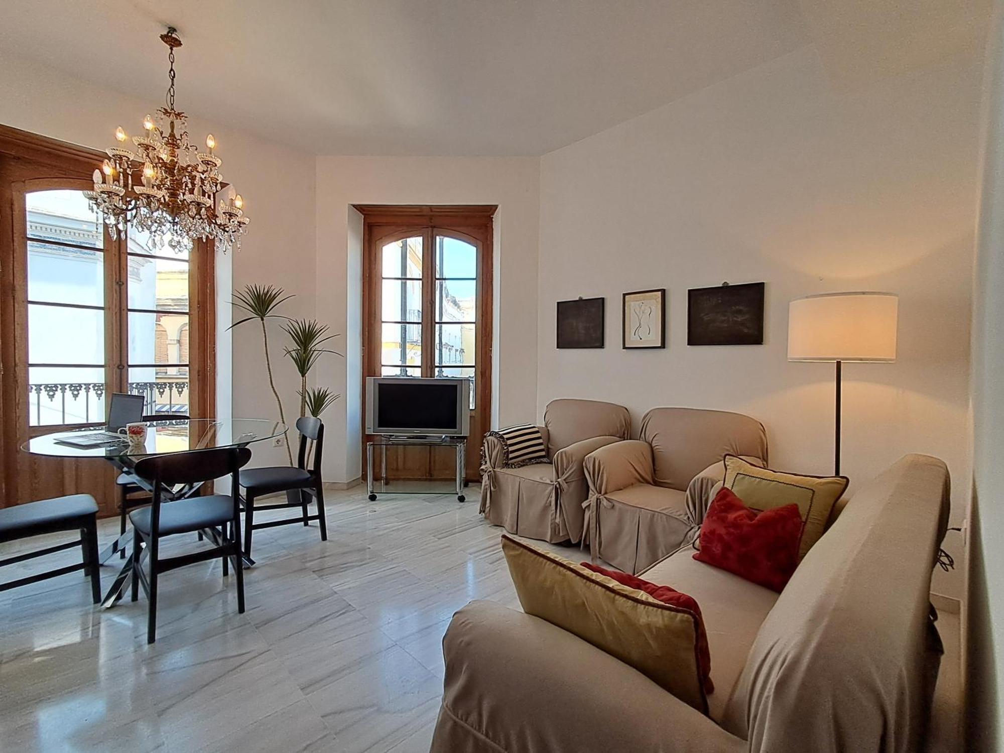 Apartamentos Almirante Hoyos Sevilla Eksteriør billede