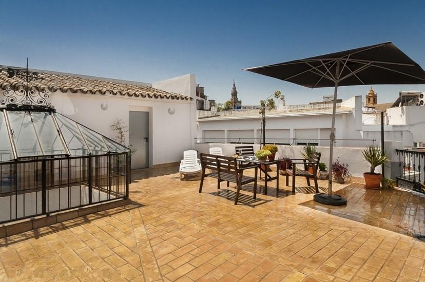 Apartamentos Almirante Hoyos Sevilla Eksteriør billede
